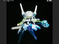【機界生命エルギアドール】キャビコ「メカ娘 バスターメイデン Ver.UVクリア」プラモデル【予約開始】の画像