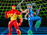 【マーベル】マーベル・レジェンド ゲーマーバース「アイアンマン&スパイラル 2体セット」【近日予約開始】の画像