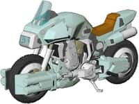 【機甲創世記モスピーダ】ハセガワ「VR-052F モスピーダ “スティック”」プラモデル【予約開始】の画像