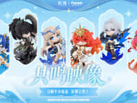 【鳴潮】Funism「鳴潮 共鸣映像シリーズ」デフォルメフィギュア【彩色原型公開】の画像
