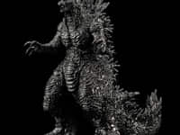 【ゴジラ】ムービーモンスターシリーズ 「ゴジラ(2026)メタリックブラックver.」ソフビ【ゴジラ・ストア限定 で11日14時予約開始】の画像