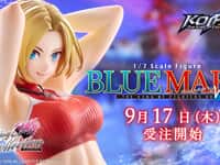 【ザ・キング・オブ・ファイターズ】ゴールデンヘッド「ブルー・マリー」フィギュア【17日予約開始】の画像