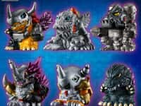 【ゴジラ×デジモン】「ゴジラVSデジタルモンスター ミニソフビクロニクル」トレフィグ【予約開始】の画像