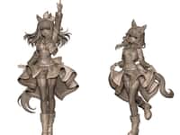 【ウマ娘】XStellar「アーモンドアイ/カレンブーケドール‐ STARTING FUTURE」プライズフィギュア【制作決定】の画像