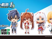 【空の軌跡】OSHI WORKS Mini「エステル・ブライト」「ヨシュア・ブライト」「シェラザード・ハーヴェイ」「オリビエ・レンハイム」デフォルメフィギュア【近日予約開始】の画像