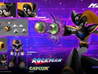 【ロックマン】MDLX「フォルテ」可動フィギュア 試作公開【近日予約開始】の画像
