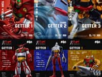 【真ゲッターロボ】CCSTOYS「鍛冶屋シリーズ ゲッターチーム」アクションフィギュア 試作公開【近日予約開始】の画像