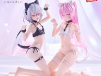 【rurudo氏イラスト】バンプレスト「Monster motions-ノア」「Monster motions-ハツネ」プライズフィギュア【彩色原型公開】の画像