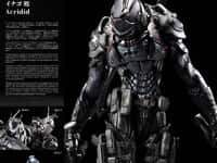 【オリジナル可動フィギュア】蟲シリーズ「ダイダロス計画実験体 B0200 イナゴ 蝗 Acridid」可動フィギュア【予約開始】の画像