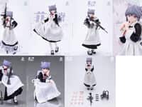 【FKEY氏イラスト】Neo Eden Toys「メイド長 菲奇子」1/12可動フィギュア【彩色原型公開】の画像