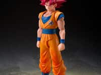 【ドラゴンボール超】S.H.Figuarts「超サイヤ人ゴッド孫悟空〈神の気を纏いし姿〉」「超サイヤ人ゴッド超サイヤ人孫悟空〈限界を超えし蒼き力〉」可動フィギュア【10月1日再販予約開始】の画像