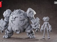 蝸之殼Snail Shell「ベア・メカ&パイロット」1/12オリジナルプラモデル【原型公開】の画像