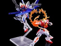 【ガンプラ】HG「ビルドストライクガンダム フルパッケージ＆ビルドバーニングガンダムセット [クリアカラー]」【ガンダムベースほか限定で10月10日発売】の画像