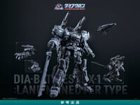 【ダイアクロン】「ダイアバトルスX-1 :LAND MANEUVER TYPE」【参考出品】の画像