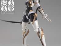 【メカ美少女】キャビコ「機動動姫MoMo(モモ) オルカ 白/黒/金」プラモデル【予約開始】の画像