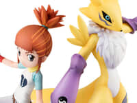 【デジモンテイマーズ】G.E.M.シリーズ「レナモン&牧野留姫 【再販】」フィギュア【明日13時予約開始】の画像