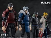 【NARUTO】S.H.Figuarts「千手扉間 -穢土転生-」「猿飛ヒルゼン -穢土転生-」「波風ミナト -穢土転生-」可動フィギュア【参考展示】の画像