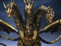 【ゴジラ】S.H.MonsterArts「カイザーギドラ」可動フィギュア【明日16時プレバン受注開始】の画像