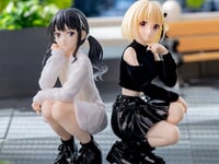 【リコリス・リコイル】ハイプレミアムフィギュア「錦木千束 STREET SNAP 2」「井ノ上たきな STREET SNAP 2」プライズフィギュア【彩色原型公開】の画像