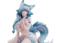【蓝白条纹胖次 氏イラスト】KAWA DESIGN「妖狐小紫」美少女フィギュアの画像