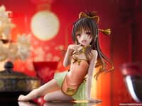 【ToLOVEる】Desktop Cute フィギュア「結城美柑~チャイナドレスver.~(リニューアルver.)」プライズフィギュア【彩色原型公開】の画像