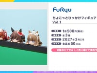 【ガチャガチャ】フリュー「ウマ娘 ちょこっとひっかけフィギュアVol.1」【発売決定】の画像