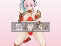 【すーぱーそに子】ぬーどるストッパーフィギュア「すーぱーそに子 ビキニアーマーver.」プライズフィギュア【彩色原型公開】の画像