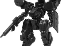 【カプセル道】threezero「機甲戦線 パラクラックス(ステルス)+ウェポンセット」プラモデル【明日発売】の画像
