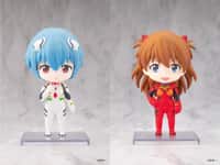 【エヴァンゲリオン】OSHI WORKS Mini「綾波レイ」「式波・アスカ・ラングレー」デフォルメフィギュア【予約開始】の画像