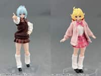 【可動フィギュア用に】スクールライフシリーズ「アクティブコーデ チョコレート Ver.」「ルーズコーデ サクラ Ver.」【イベント先行販売決定】の画像