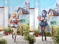 【ステラソラ】ホビーサクラ「セイナ」「アヤメ」フィギュア【彩色原型公開】の画像