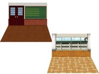 【可動フィギュア用】箱庭技研「ジオラマ背景シート」新作52点 予約開始の画像