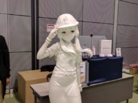 【ボカロ】「結月ゆかり 警察官ver. 等身大フィギュア」試作原型公開の画像