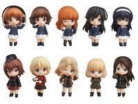 「ねんどろいどぷち ガールズ&パンツァー」予約開始！あんこうチームほか他校のキャラクターを含めた全10種がラインナップの画像