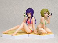 【のうりん】BEACH QUEENS 「木下林檎」「中沢農」フィギュア 予約開始!2体セット特典はワラビー「若旦那」の画像