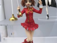 【ガルパン】アクアマリン「アンチョビ」「西住みほ マーチングバンドStyle」フィギュア 展示【あんこう祭2017】の画像