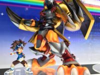 【ジャンフェス】デジモン「ウォーグレイモン&八神太一」フィギュア ほか新作展示の画像