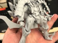 【装甲悪鬼村正】「劔冑 村正アクショフィギュア（ガレキ）」ワンフェス2018冬にて販売の画像