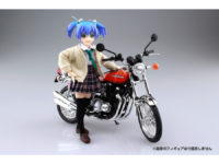 【可動フィギュア用に】1/12完成品バイク「KAWASAKI 900Super4(Z1) ファイヤーボール」アオシマ通販限定で予約開始の画像