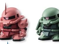 食玩「ビルドモデル ガンダム2」予約開始、シャア専用ザクやドムがラインナップの画像