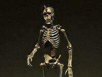 【海洋堂】タケヤ式自在置物「骸骨 鉄錆地調版」6月発売決定の画像