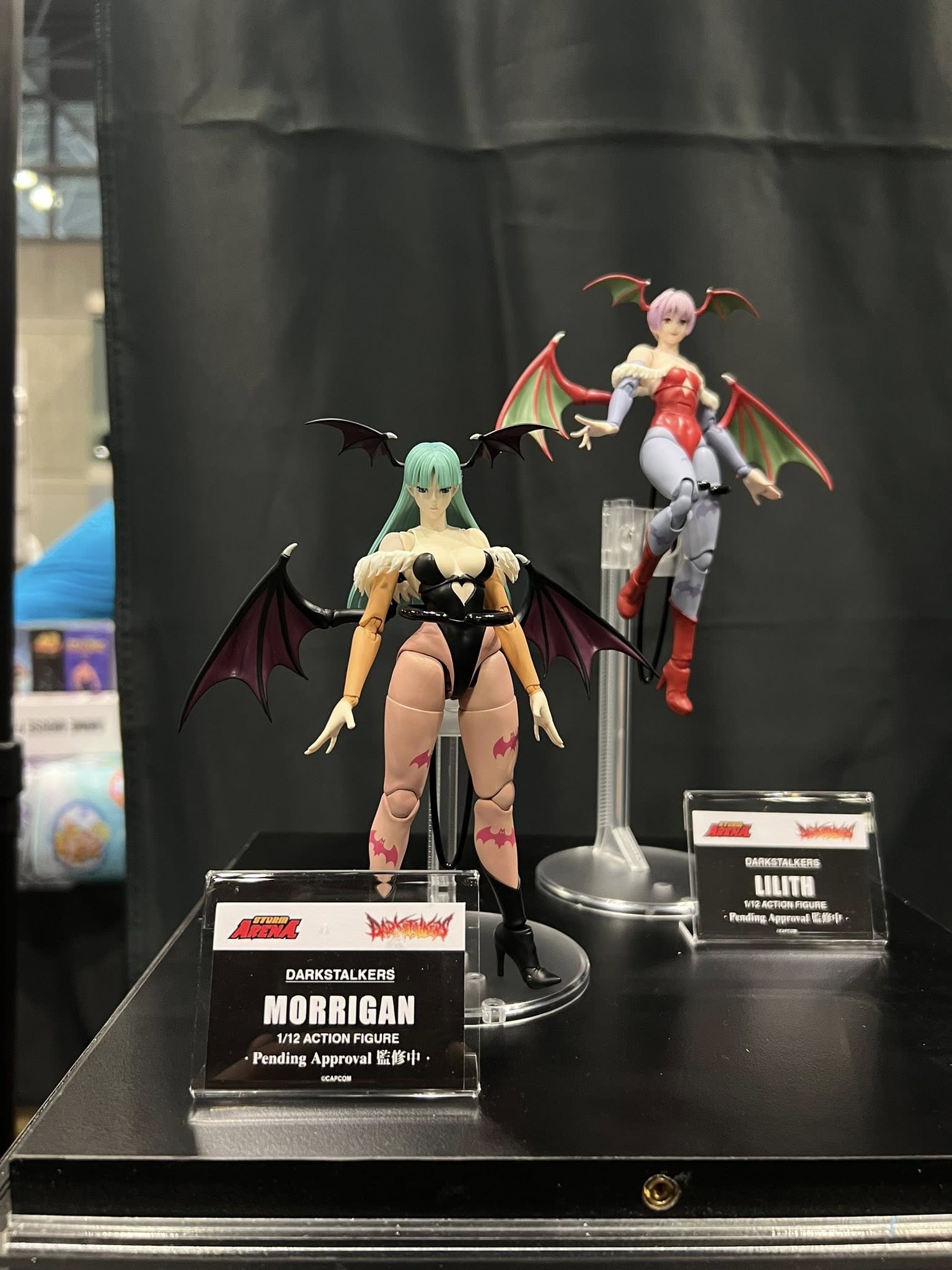 ヴァンパイア】ストームアリーナ「モリガン」「リリス」1/12アクション