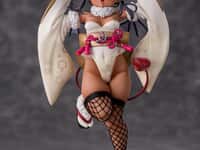 【虎んと氏イラスト】Kiwi Toys「褐色サキュバスちゃん 晴れ着バニーVer.」美少女フィギュア【予約開始】