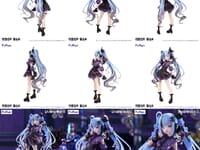 【初音ミク】「雪ミク×クロミ コラボプライズフィギュア」彩色原型公開【画像追加】 