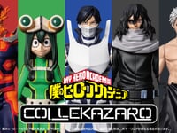【僕のヒーローアカデミア】COLLEKAZAROシリーズ第3弾「飯田天哉」「蛙吹梅雨」「相澤消太」「エンデヴァー」「オール・フォー・ワン」フィギュア【13日予約開始】