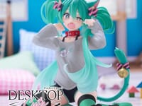 【美少女プライズフィギュア】タイクレ限定「初音ミク Desktop Cute フィギュア ~猫耳Tシャツver.~」ほか【6月登場】