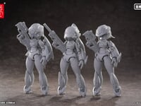 蝸之殼Snail Shell「NG-S-HM03 スパイダー小隊（仮称）& スパイダー・メカ」1/12オリジナルプラモデル【原型公開】