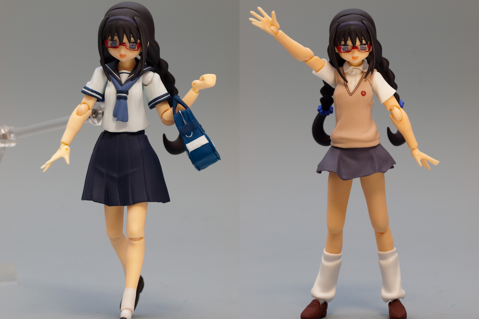 まどかマギカ Figma 暁美ほむら 眼鏡みつあみバージョンが可愛すぎる Fig速 フィギュア プラモ 新作ホビー情報まとめ