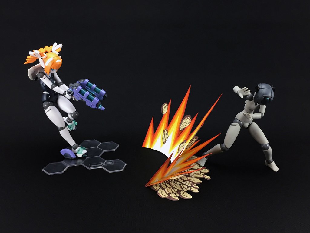 可動フィギュア用に ペーパーエフェクト 爆発a 近日予約開始 Fig速 フィギュア プラモ 新作ホビー情報まとめ