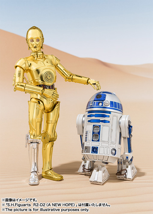 スター ウォーズ S H フィギュアーツ C 3po R2 D2 7月発売決定 画像公開 Fig速 フィギュア プラモ 新作ホビー情報まとめ